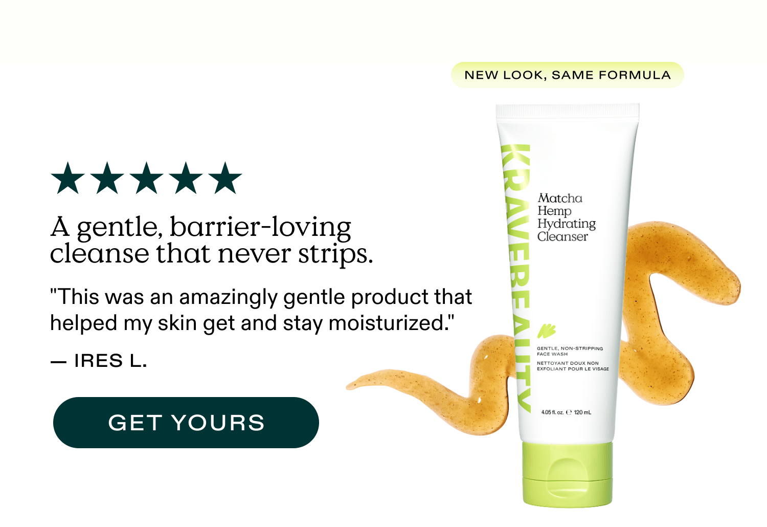 Matcha Hemp Hydrating Cleanser