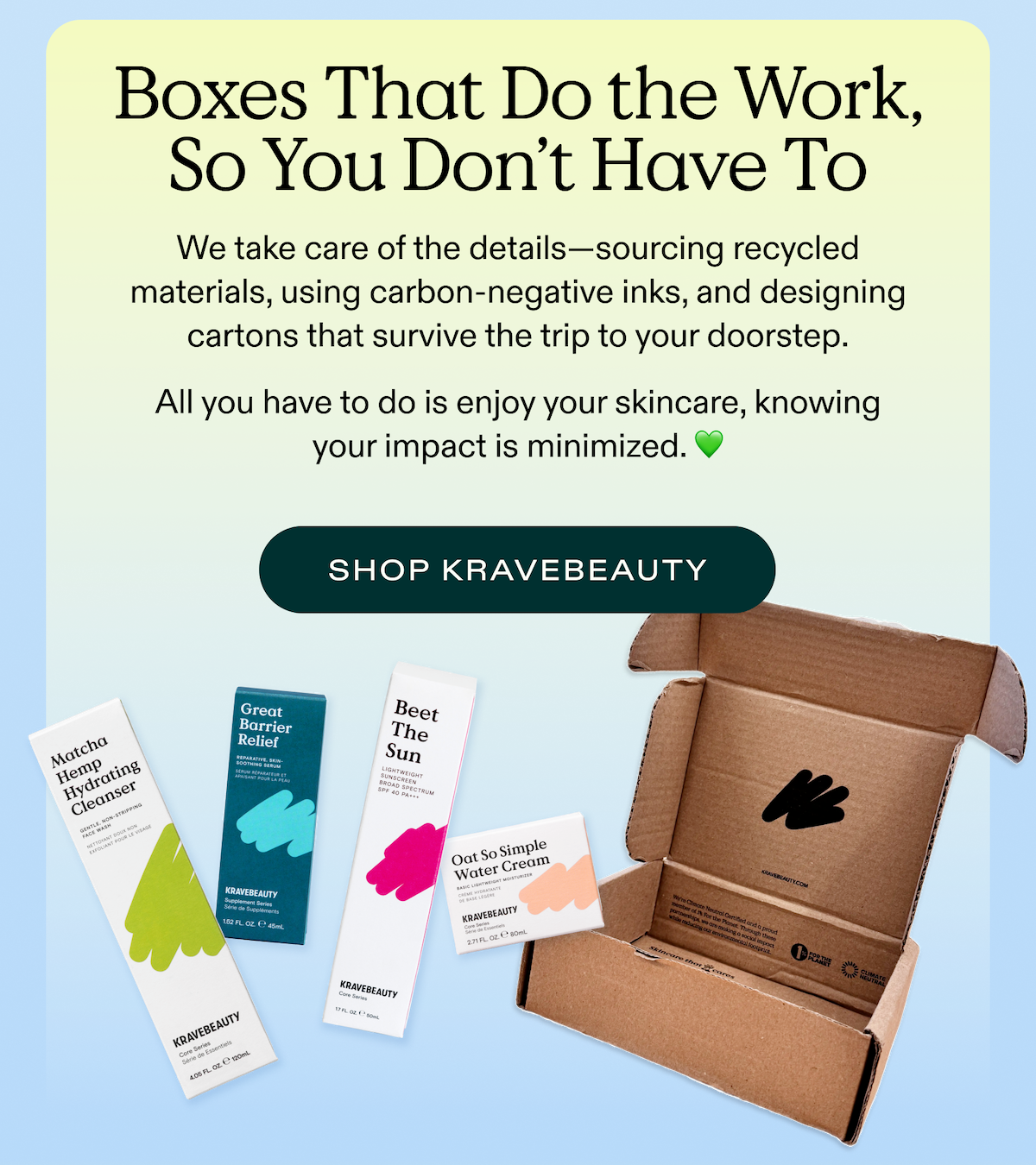 Boxes that do the work, so you don't have to