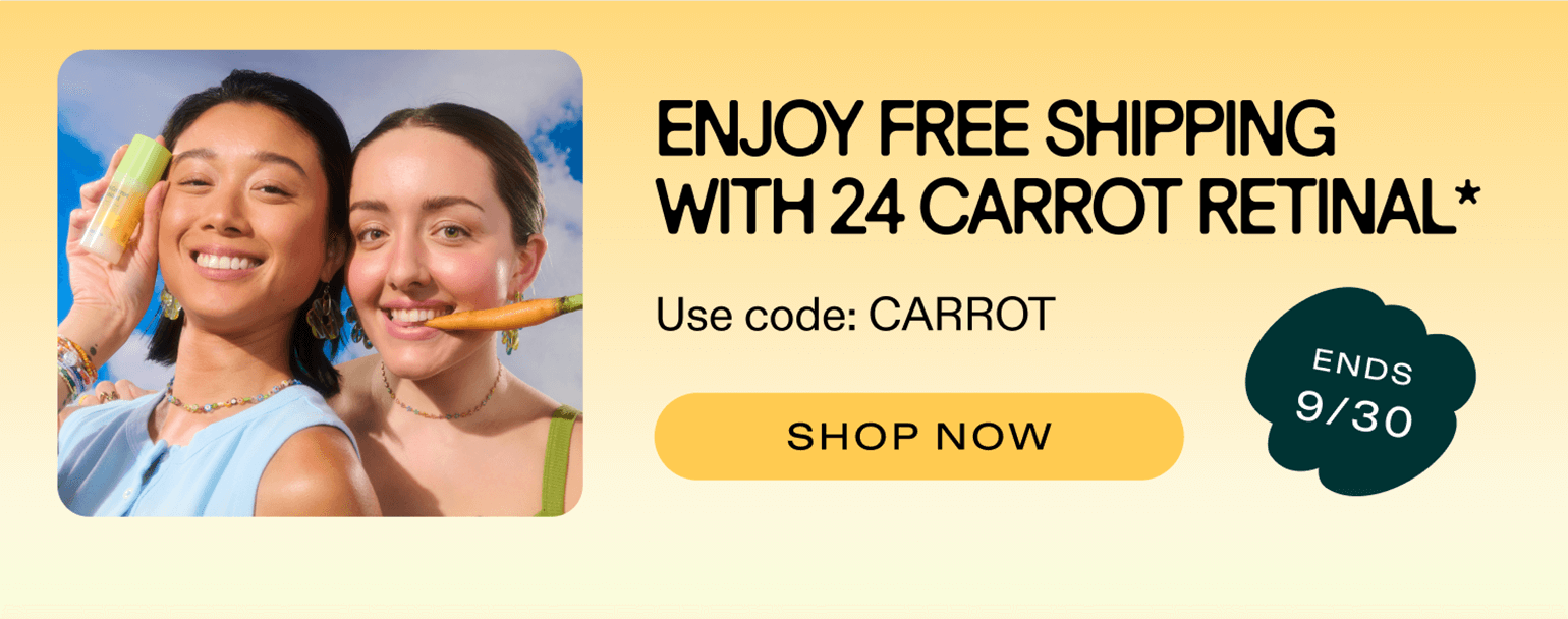Use code: CARROT (ends 9/30)