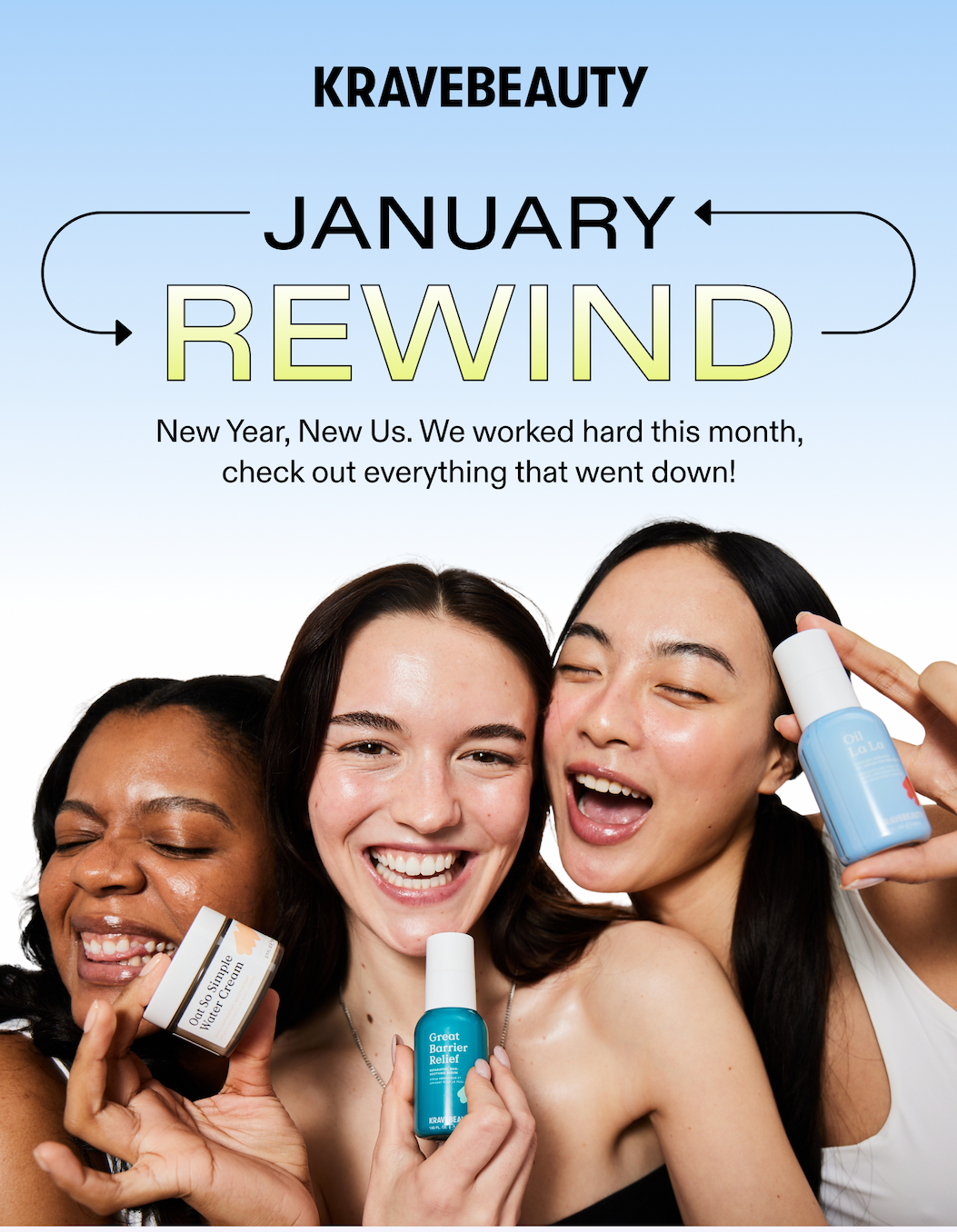 KraveBeauty. January Rewind.