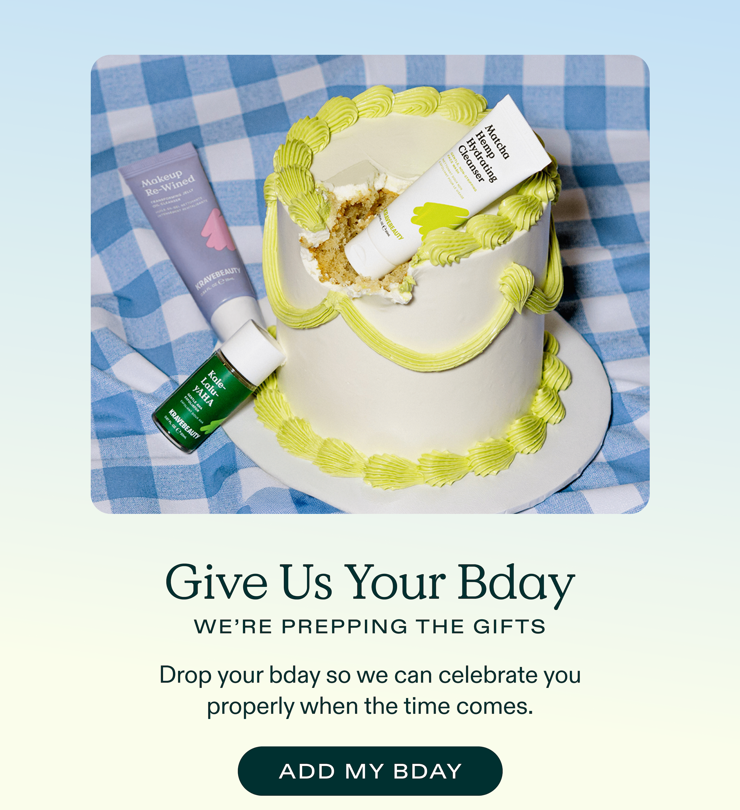 Give us your bday