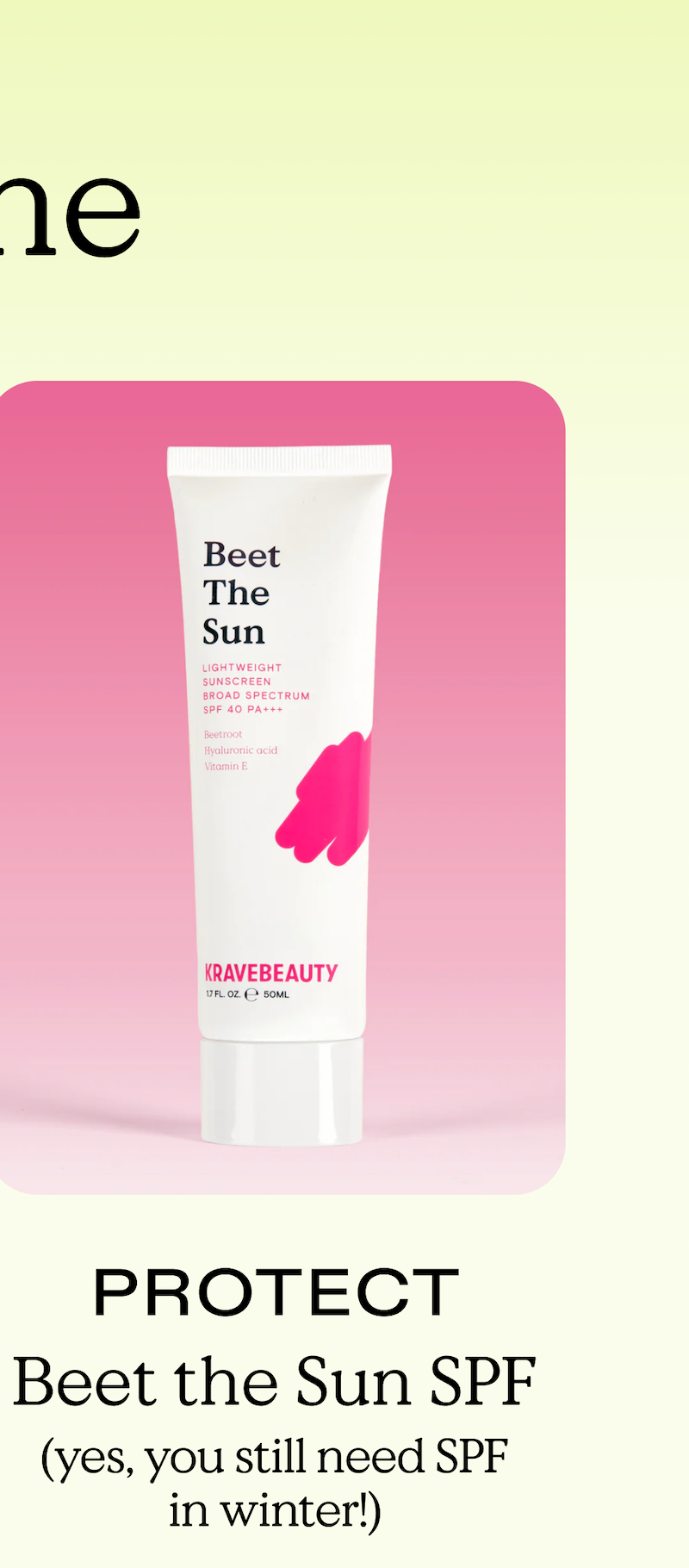 Beet the sun