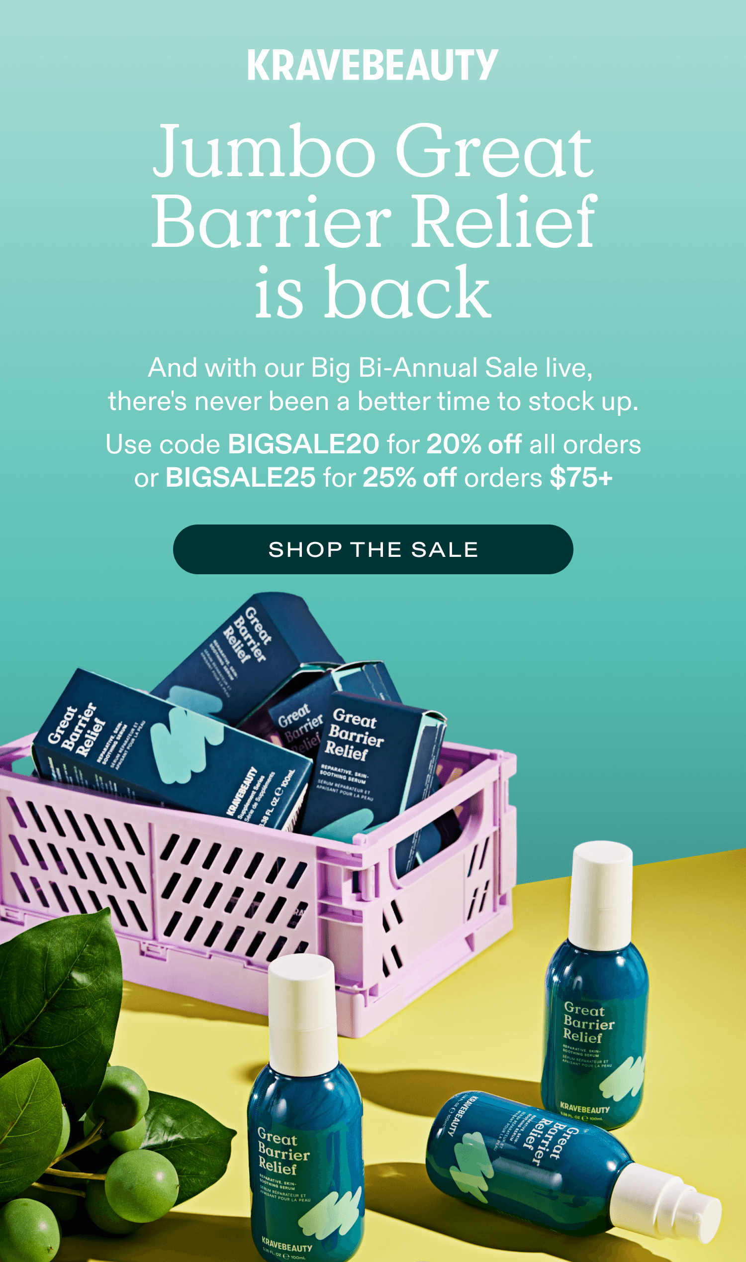 Jumbo Great Barrier Relief Is Back AND On Sale!