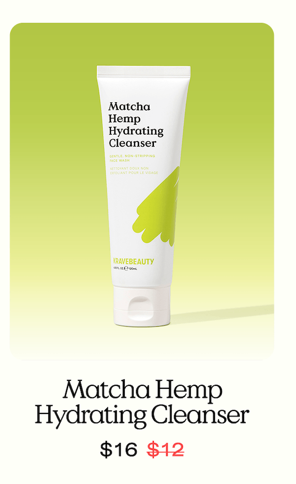 Matcha Hemp Hydrating Cleanser