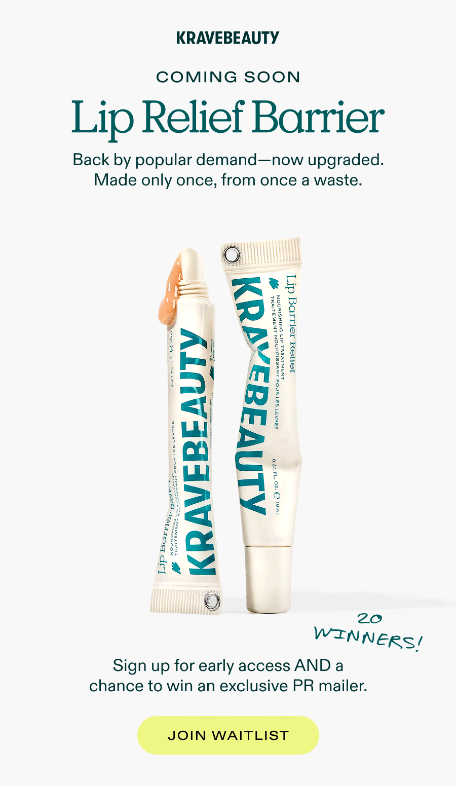 Lip Relief Barrier - Coming Soon