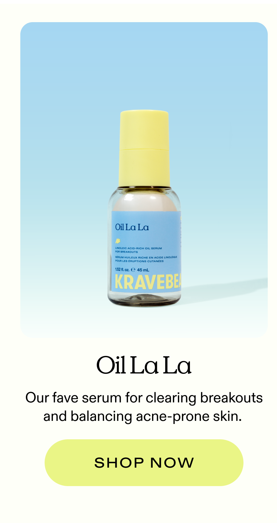 Oil La La: Shop Now
