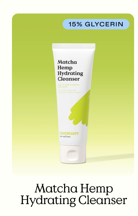 Matcha Hemp Hydrating Cleanser