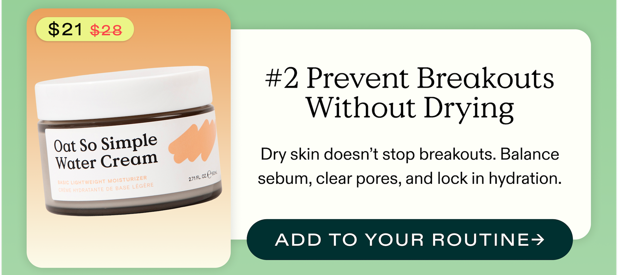 #2 Prevent Breakouts Without Drying