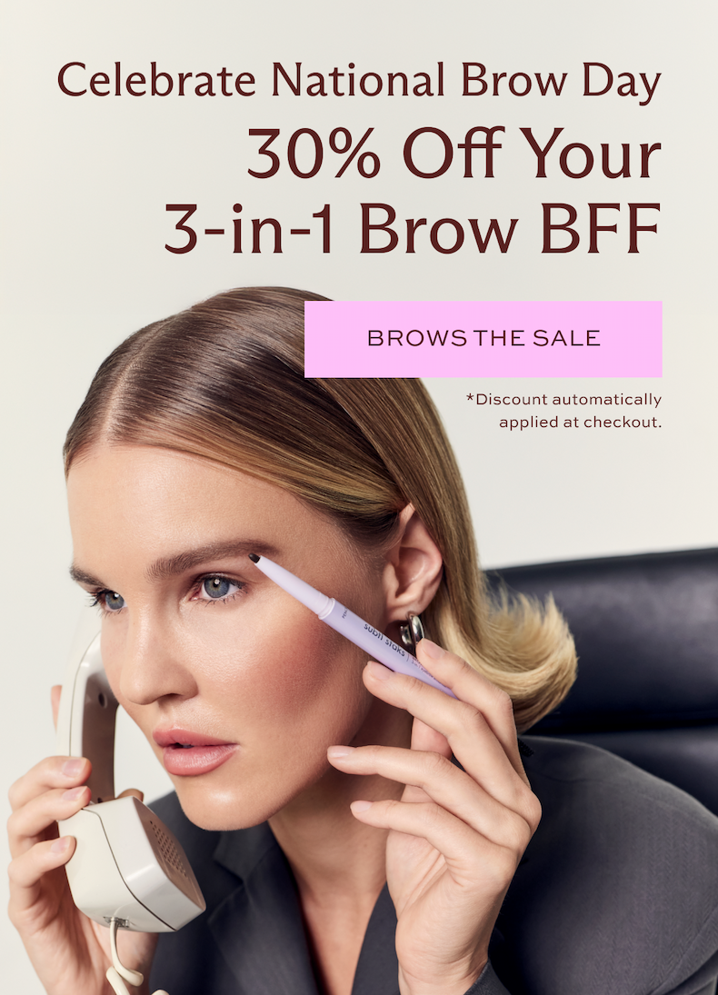 Take 30% off our award-winning 3-in-1 Brow BFF