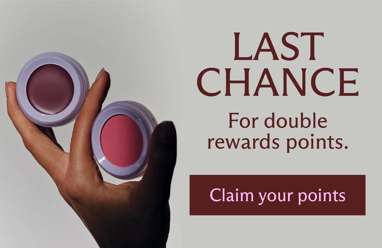 LAST CHANCE for double rewards points. [ Claim your points ]