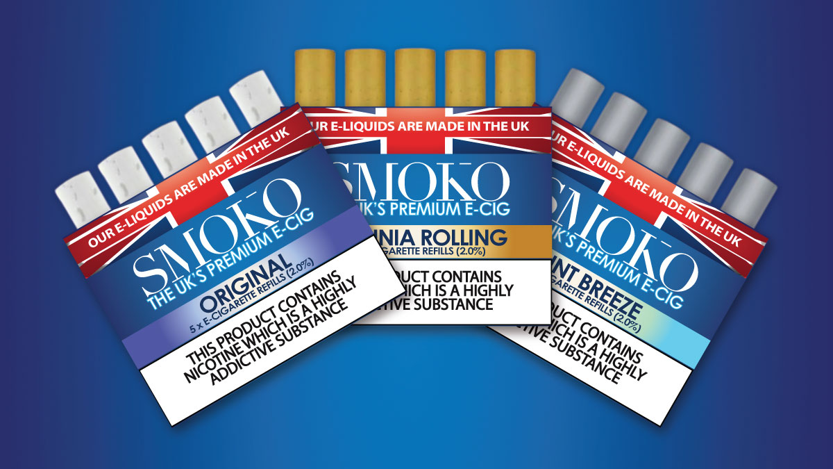 SMOKO E-Cigarette Cigalike Refills