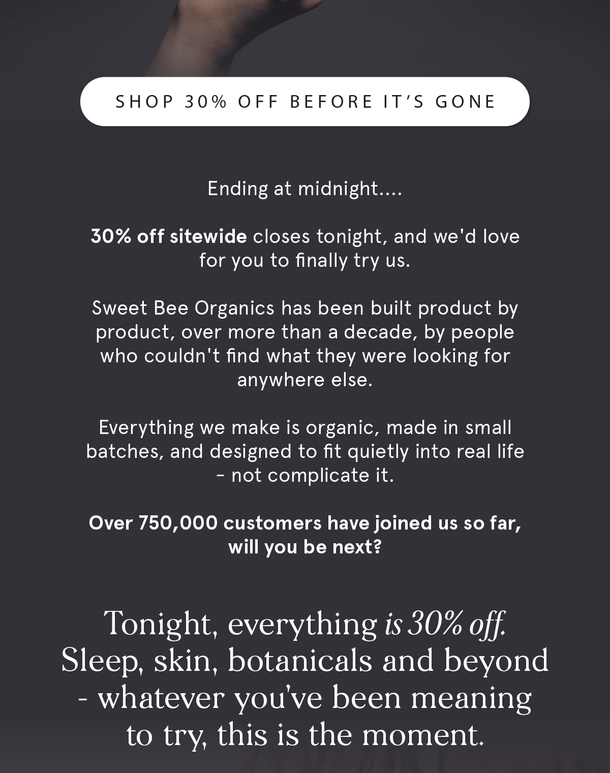 Save 30% Sitewide This Weekend
