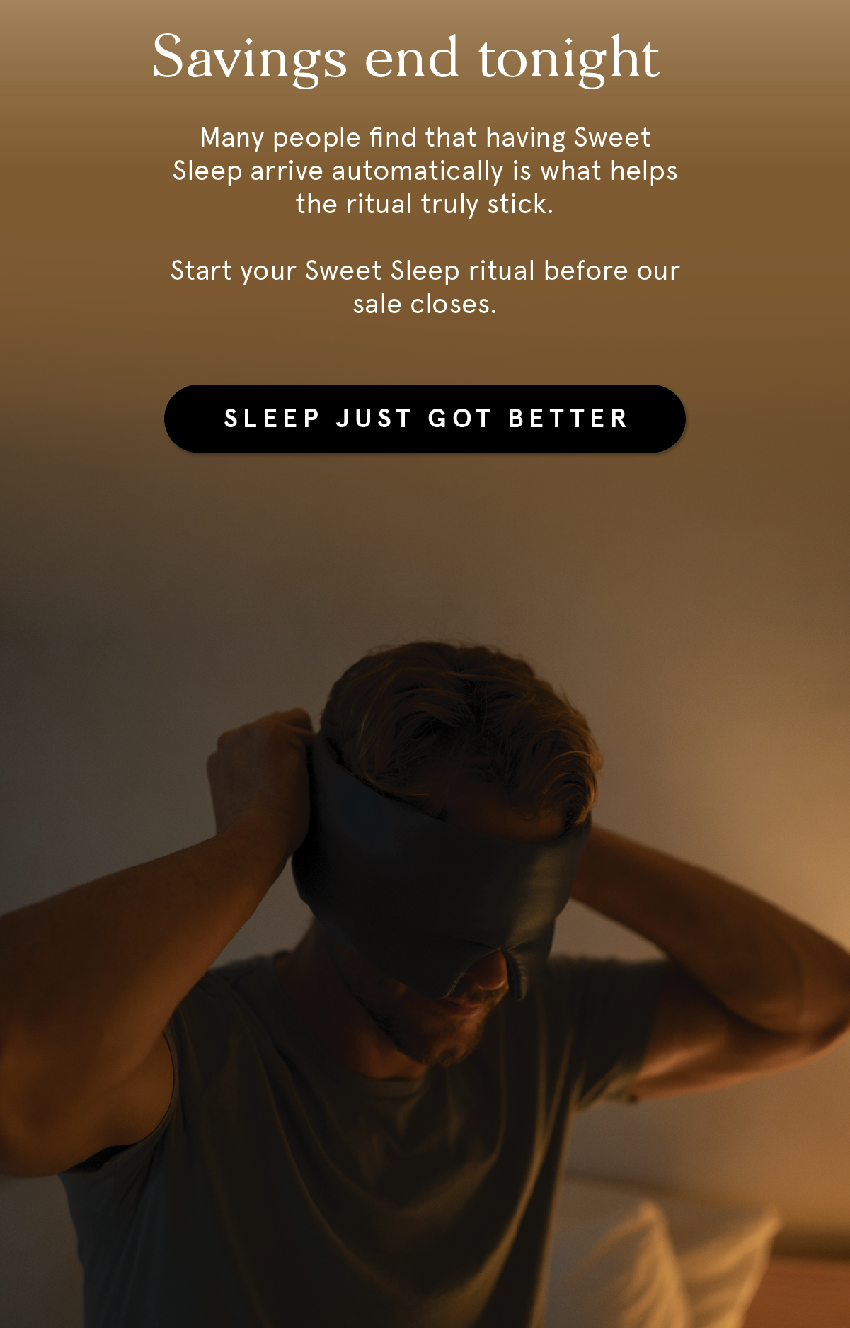 Gift yourself sleep this year