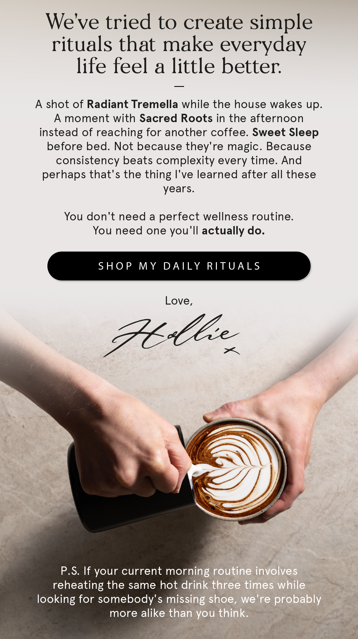 Consistency beats complexity
