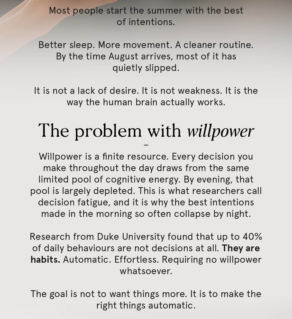 Why small rituals change everything