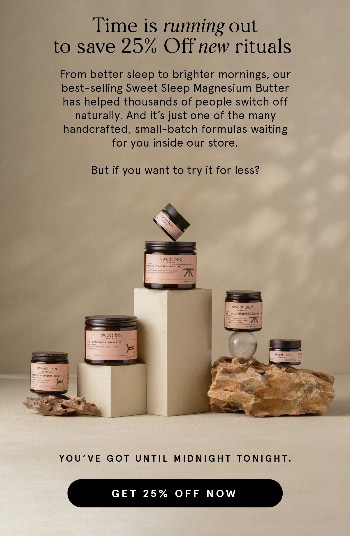 For one weekend only, we're offering you 25% off, sitewide!