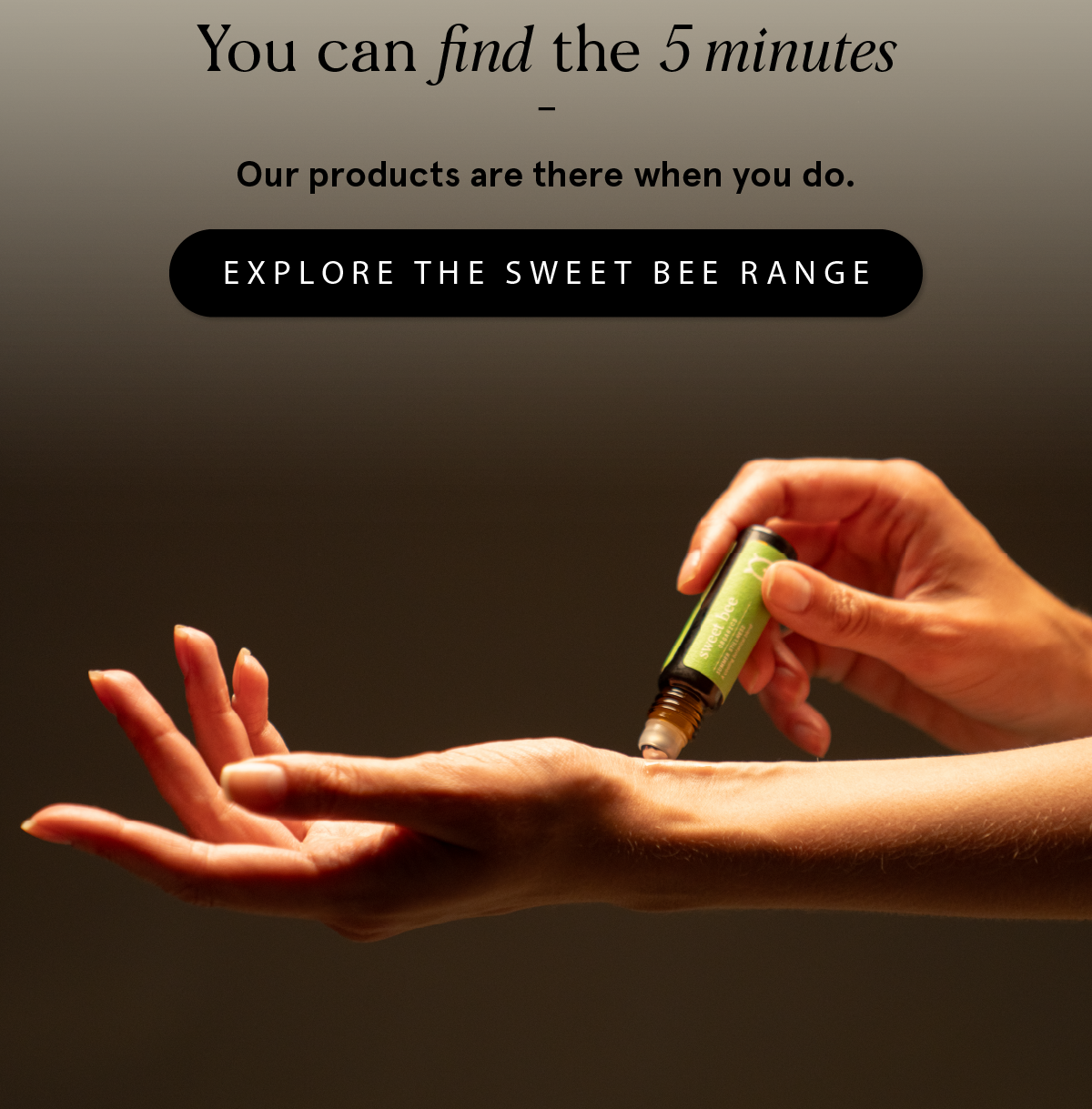 Five minutes can change everything