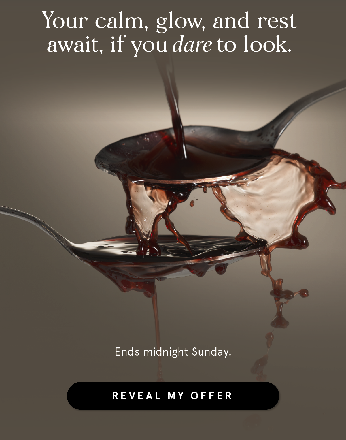 A mystery offer for you this weekend