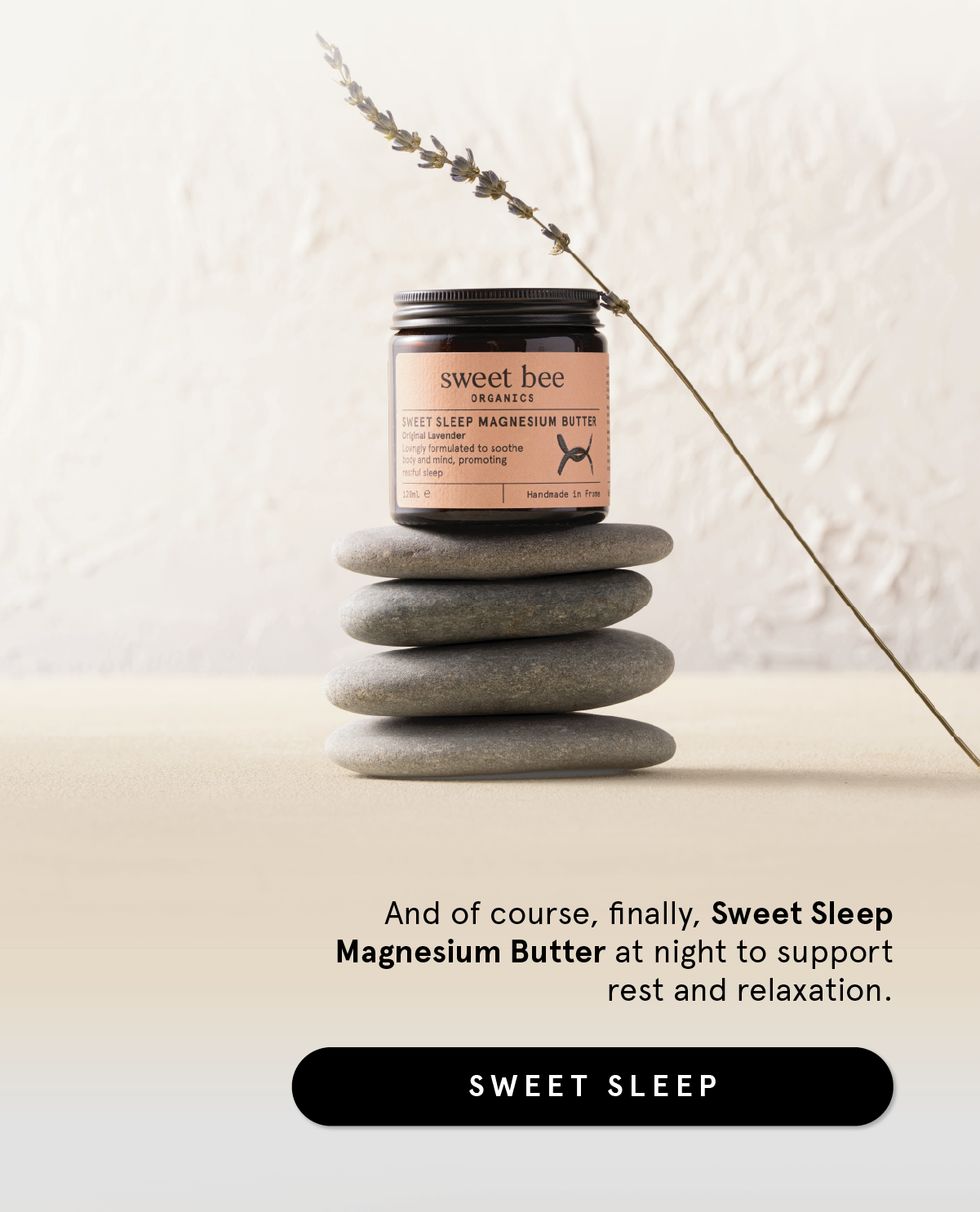 Sweet Sleep Magnesium Butter