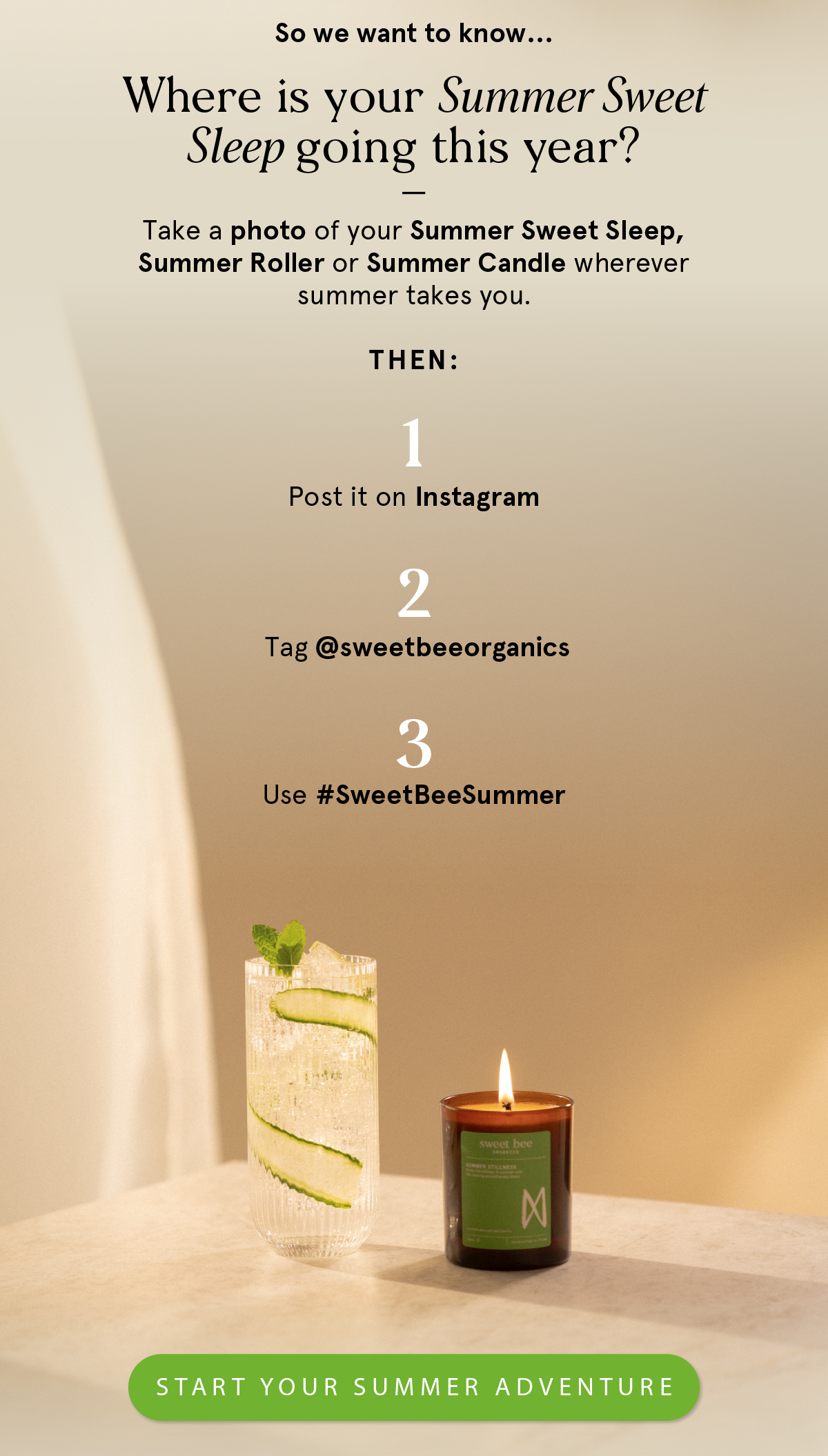The Sweet Bee summer giveaway