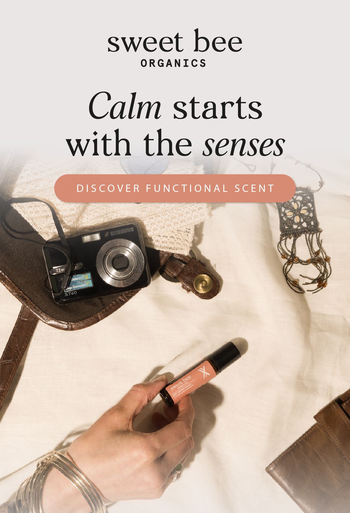 Calm starts with the senses
