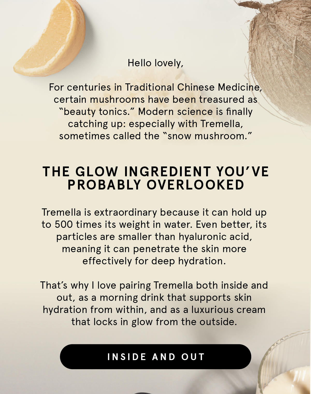 Mushrooms and Skincare