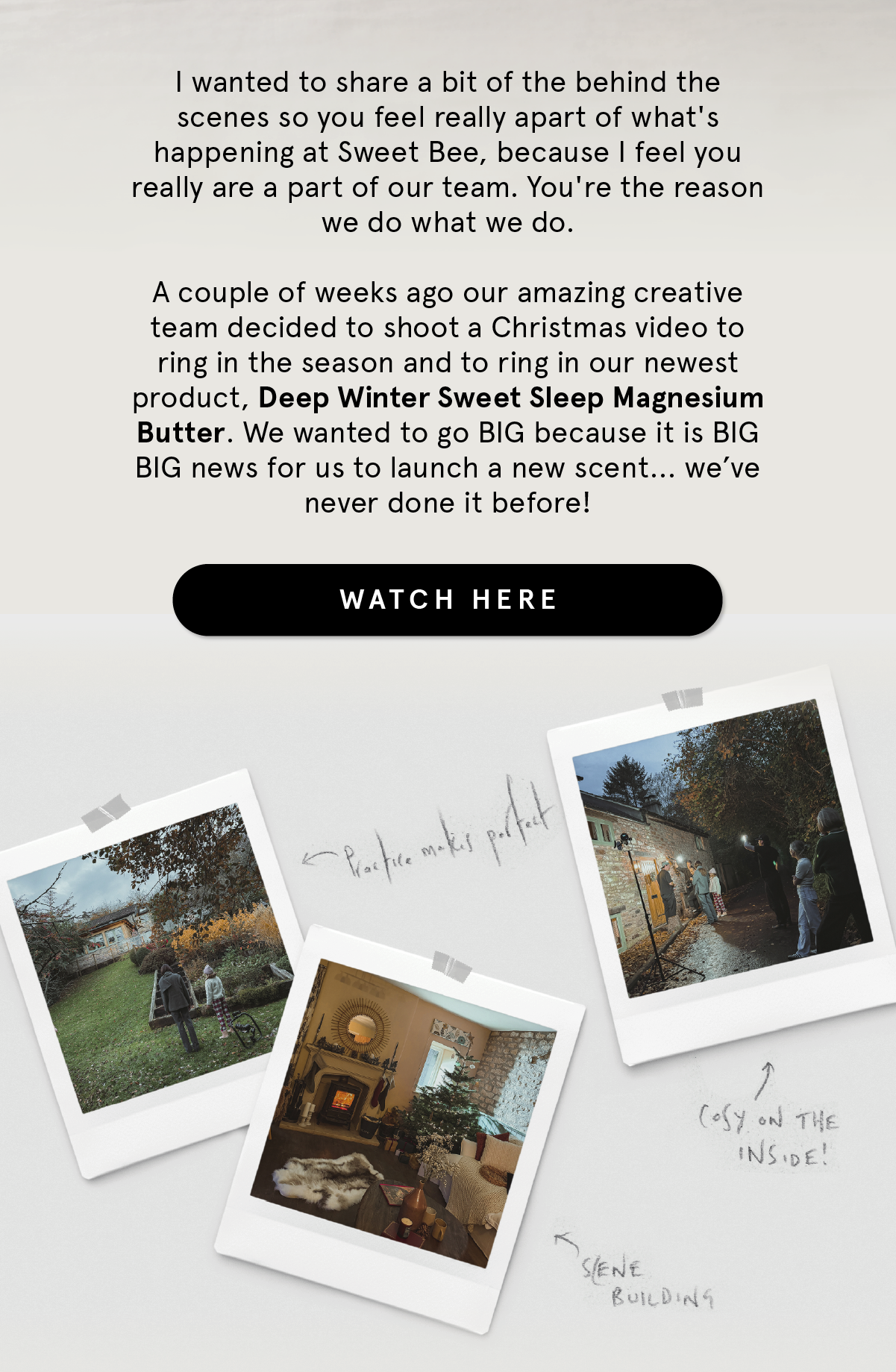 NEW Deep Winter Sweet Sleep Magnesium Butter