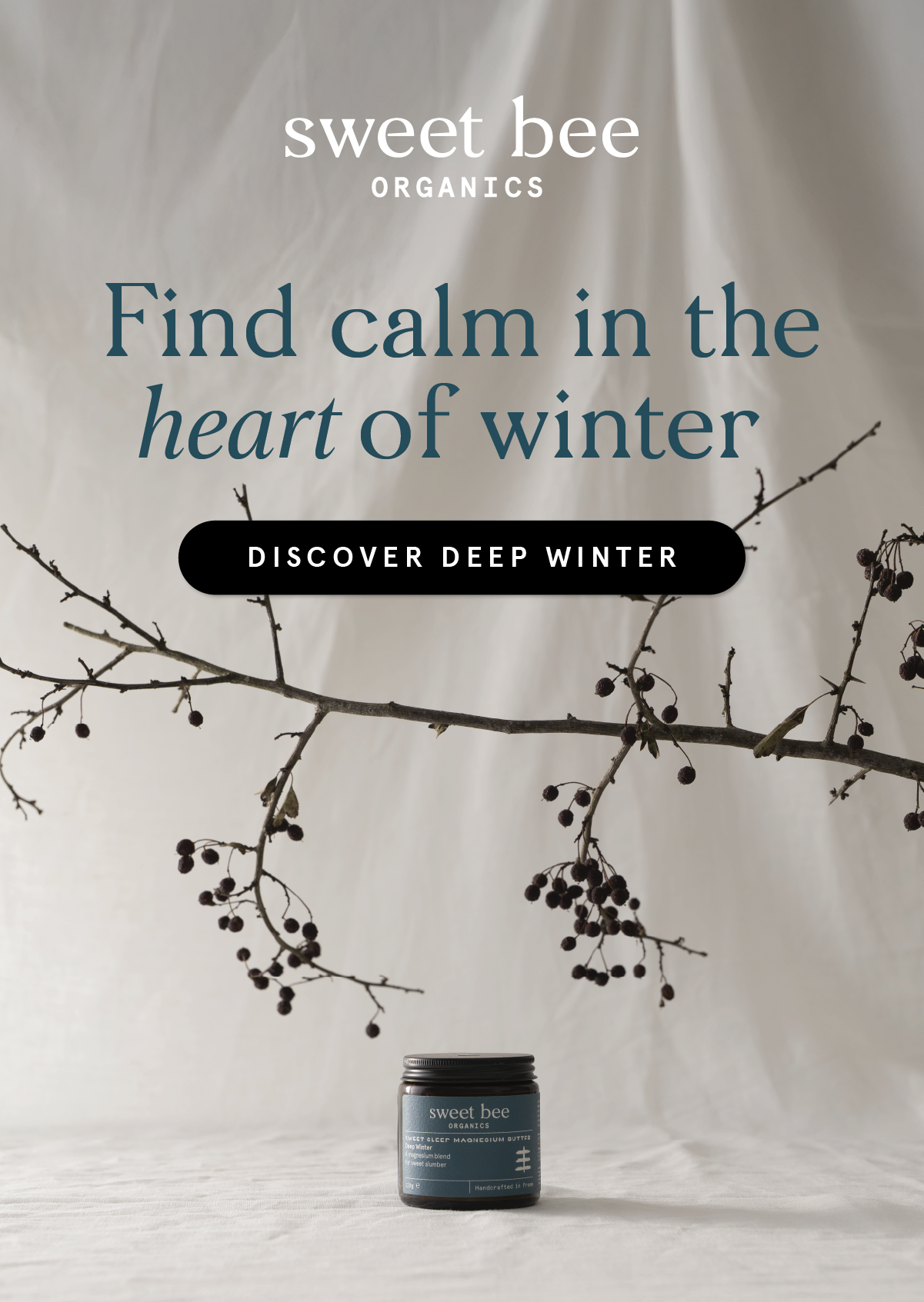 NEW Deep Winter Sweet Sleep Magnesium Butter