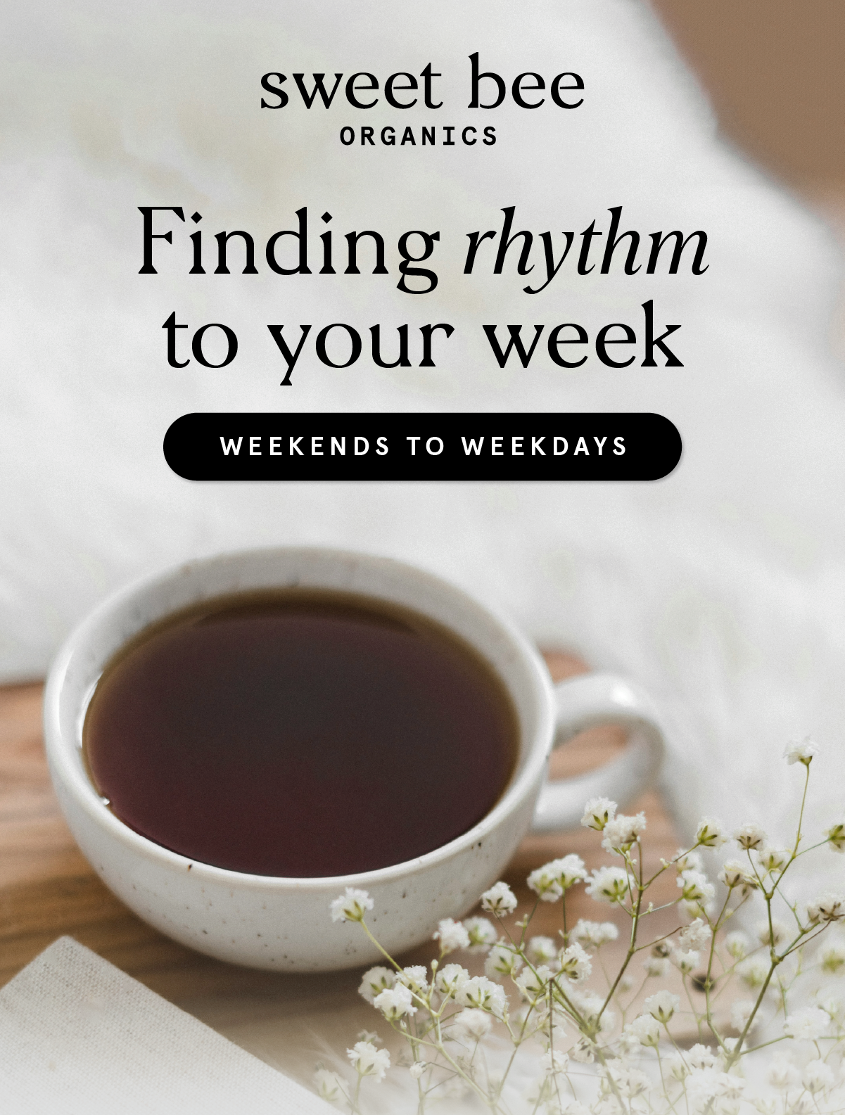 Finding Rhythm to your week