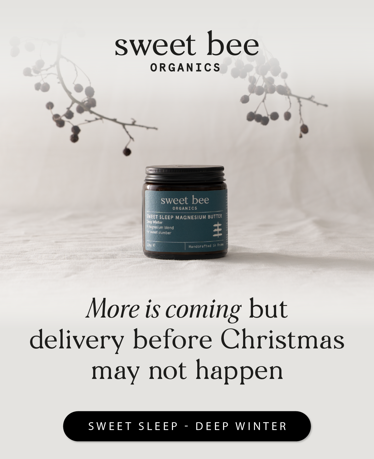 Deep Winter sold out!