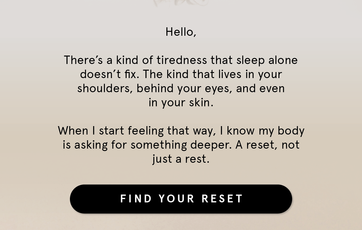Find Your Reset