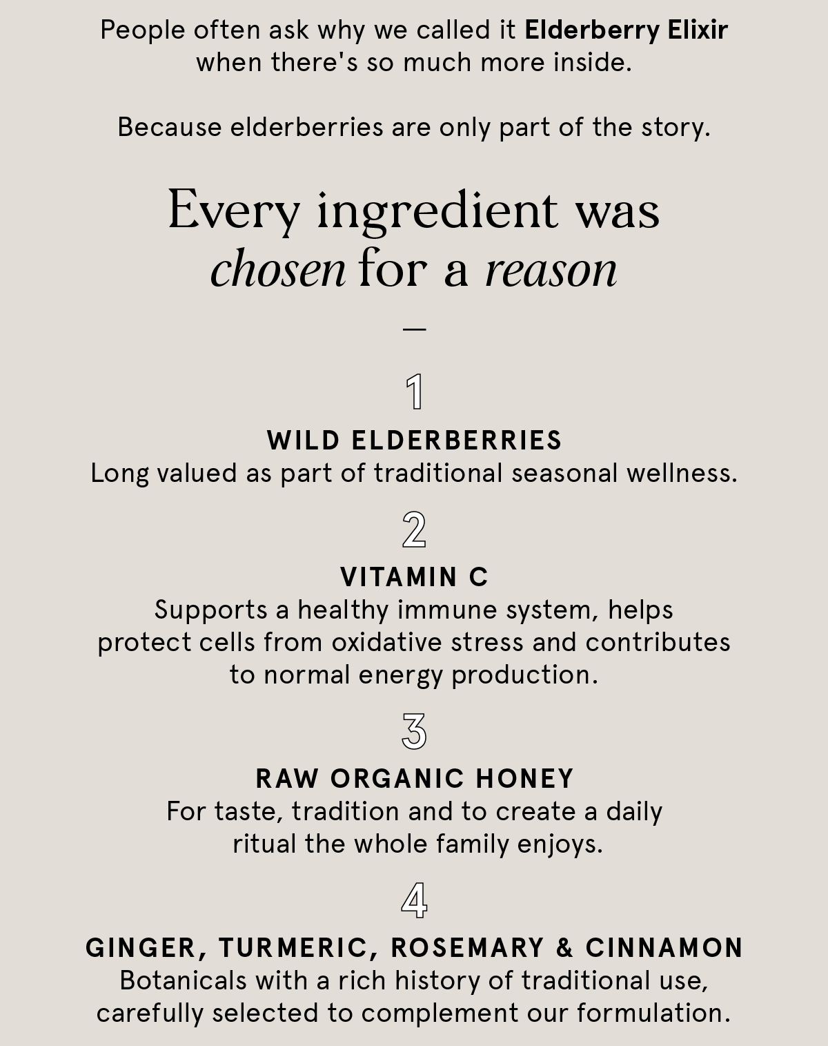 What's really inside Elderberry Elixir