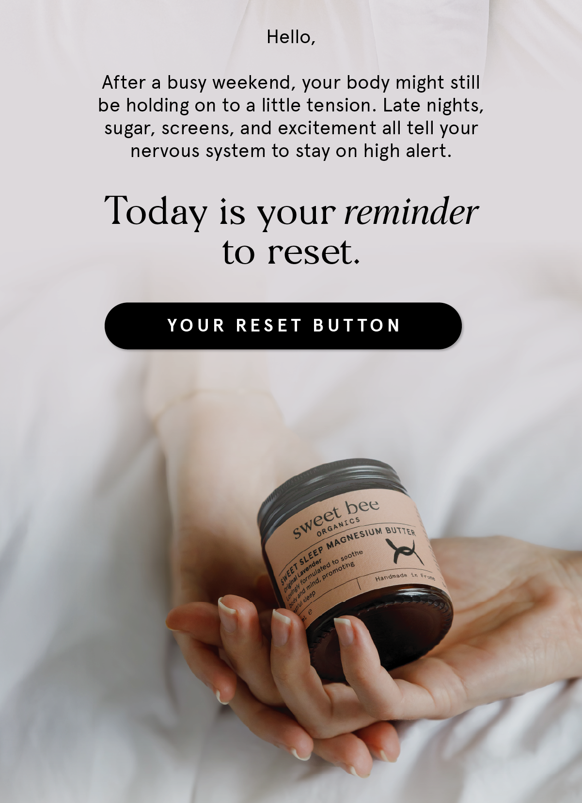Reset that fight or flight feeling