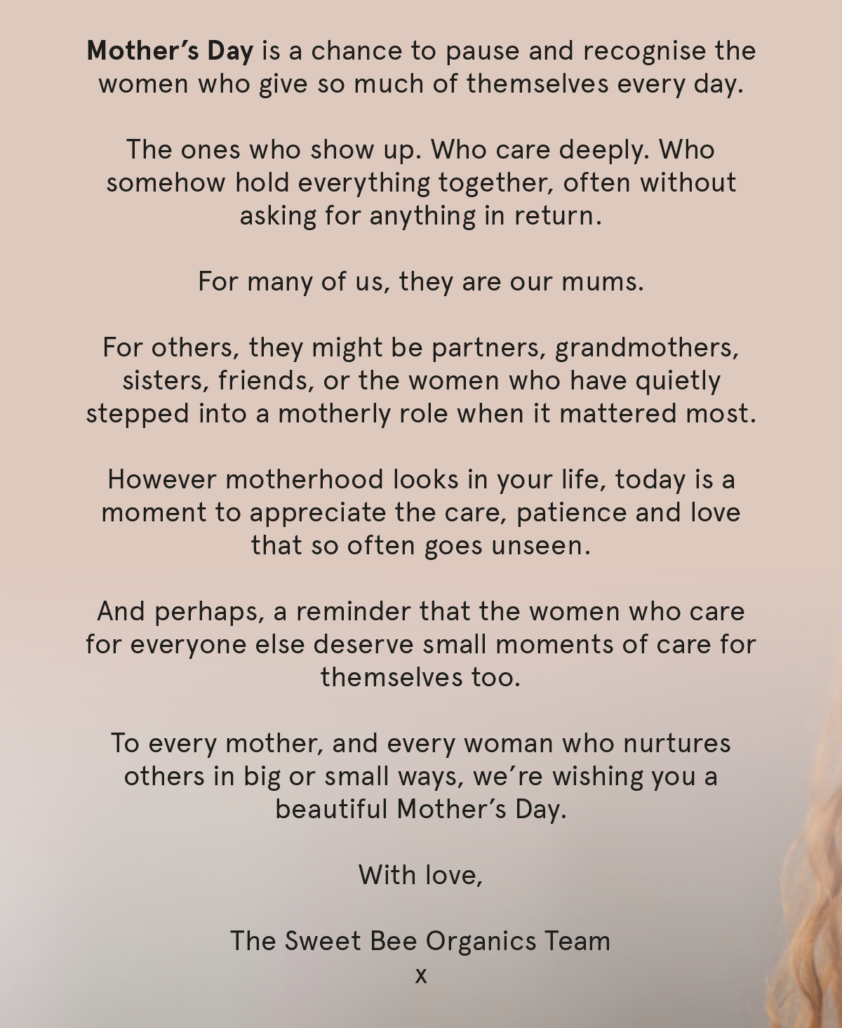 With love from all of us