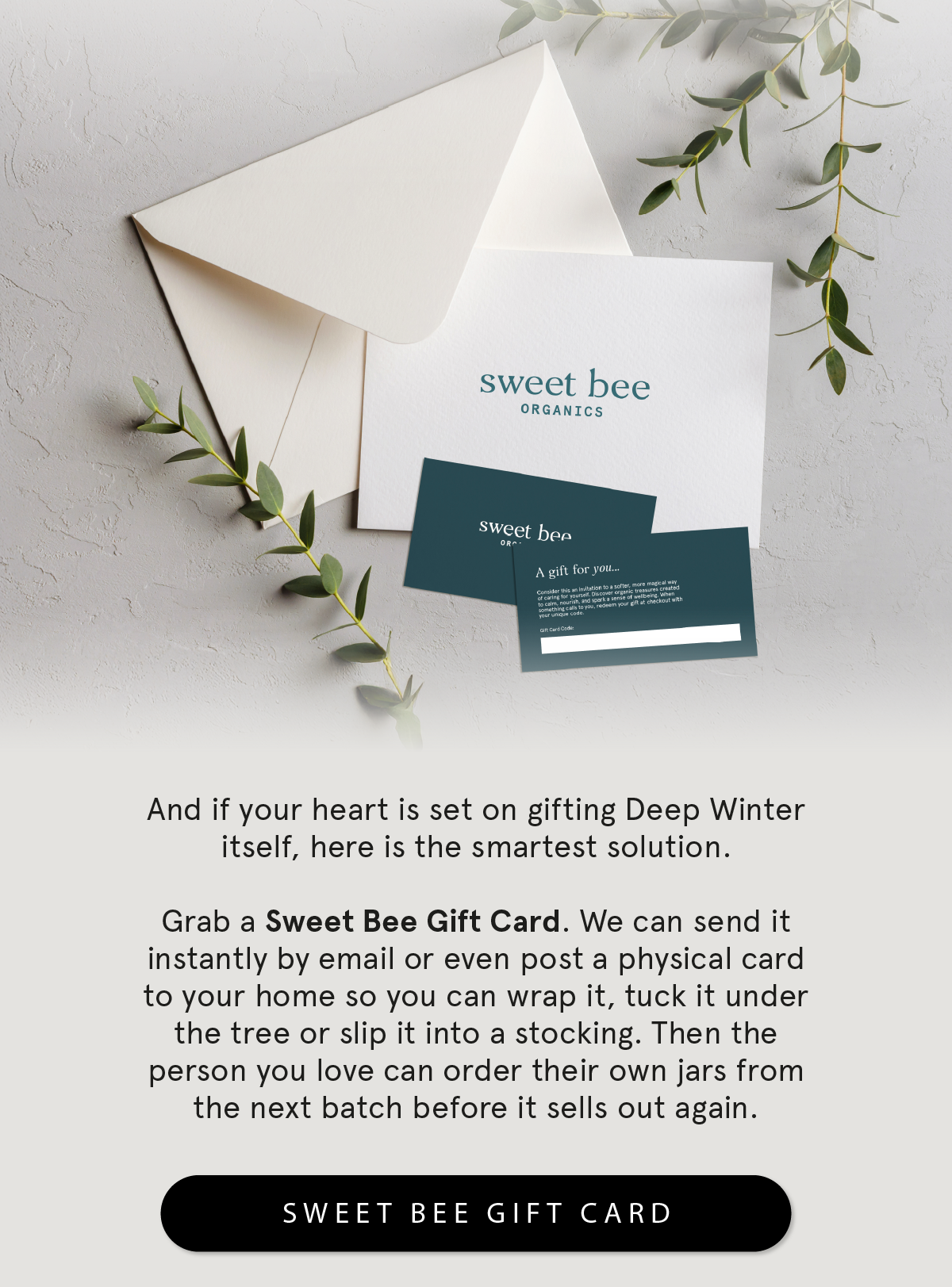 Deep Winter sold out!