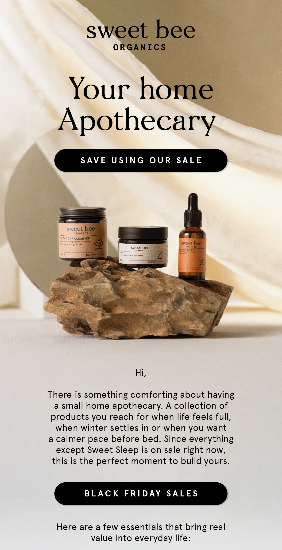 Your home apothecary