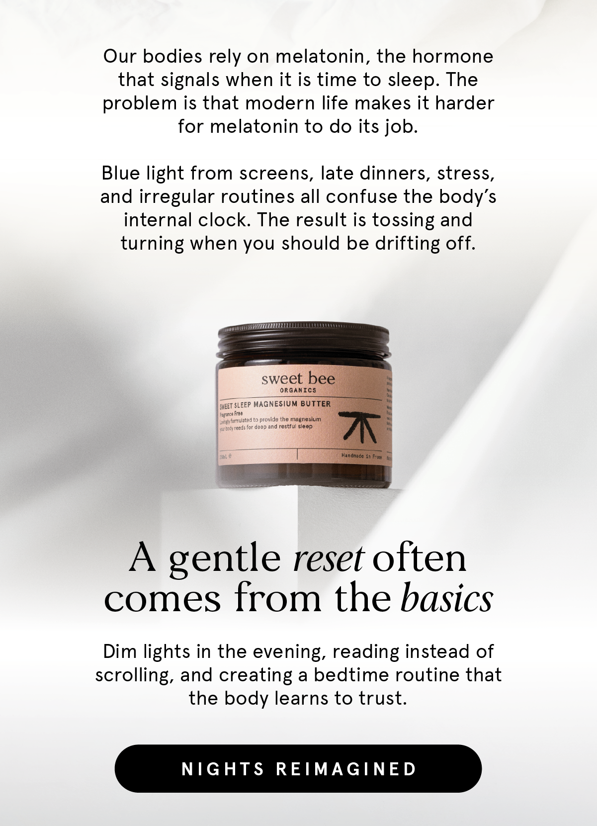 The forgotten nighttime hormone
