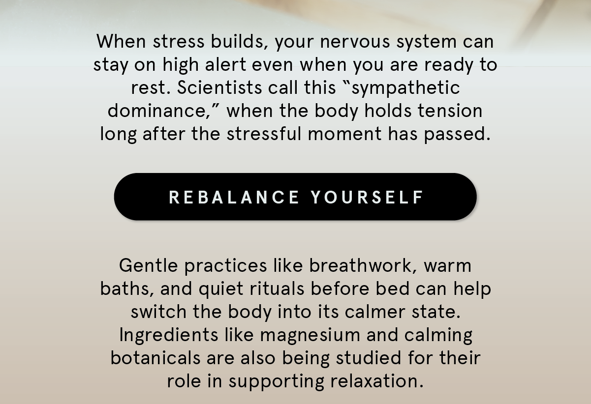 Your nervous system reset