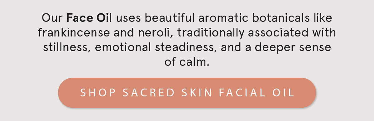 Calm starts with the senses