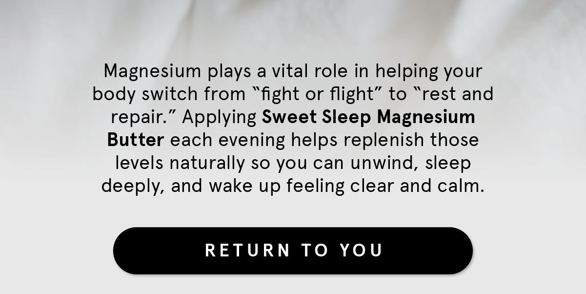 Reset that fight or flight feeling