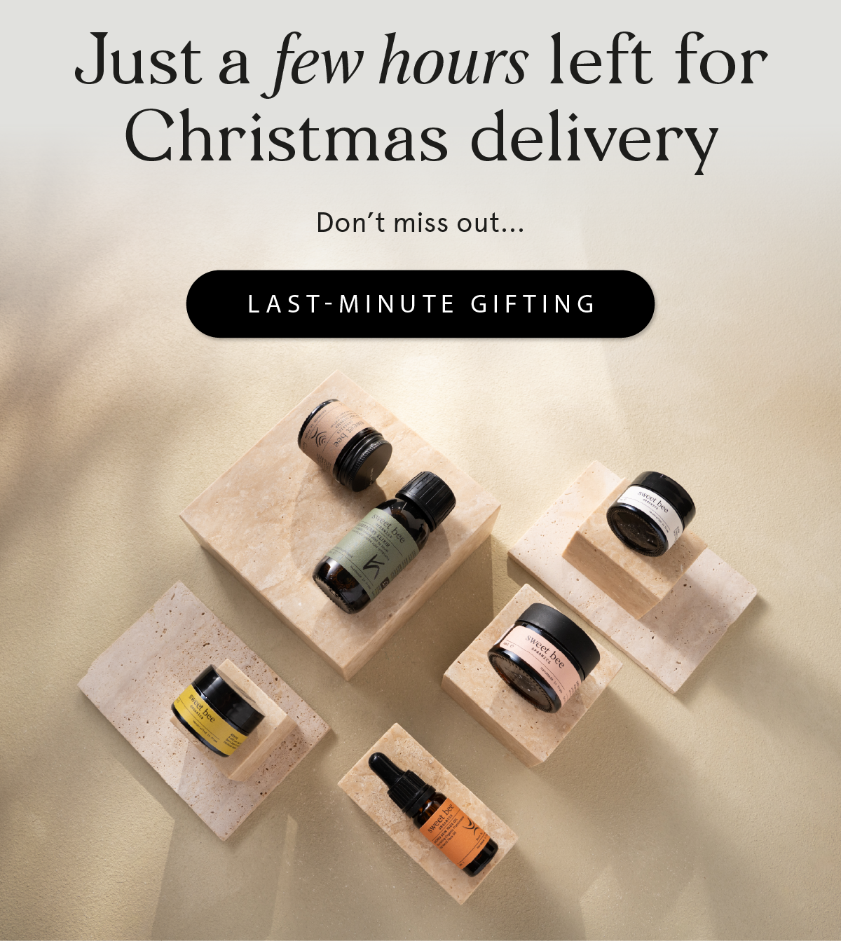 Last chance for gifts