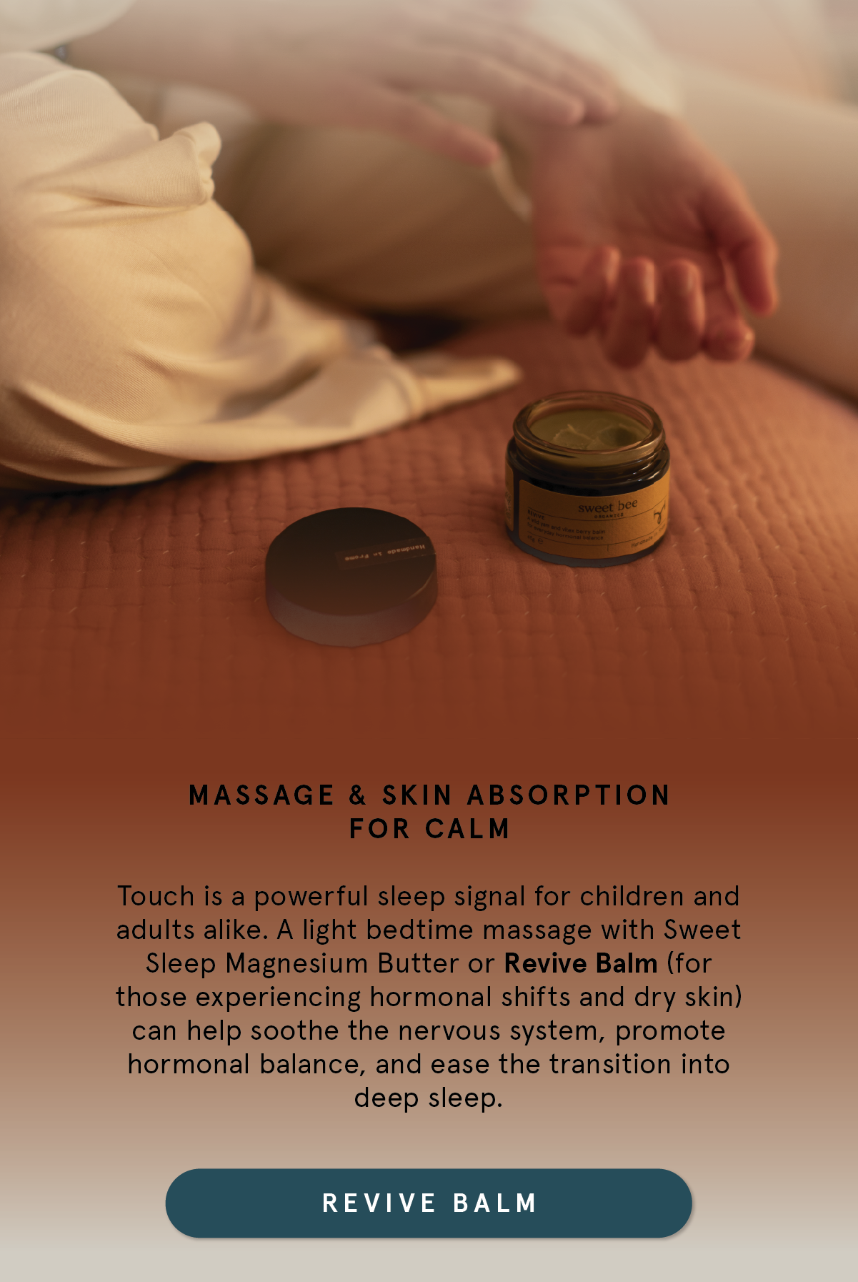 Massage & Skin Absorption for Calm