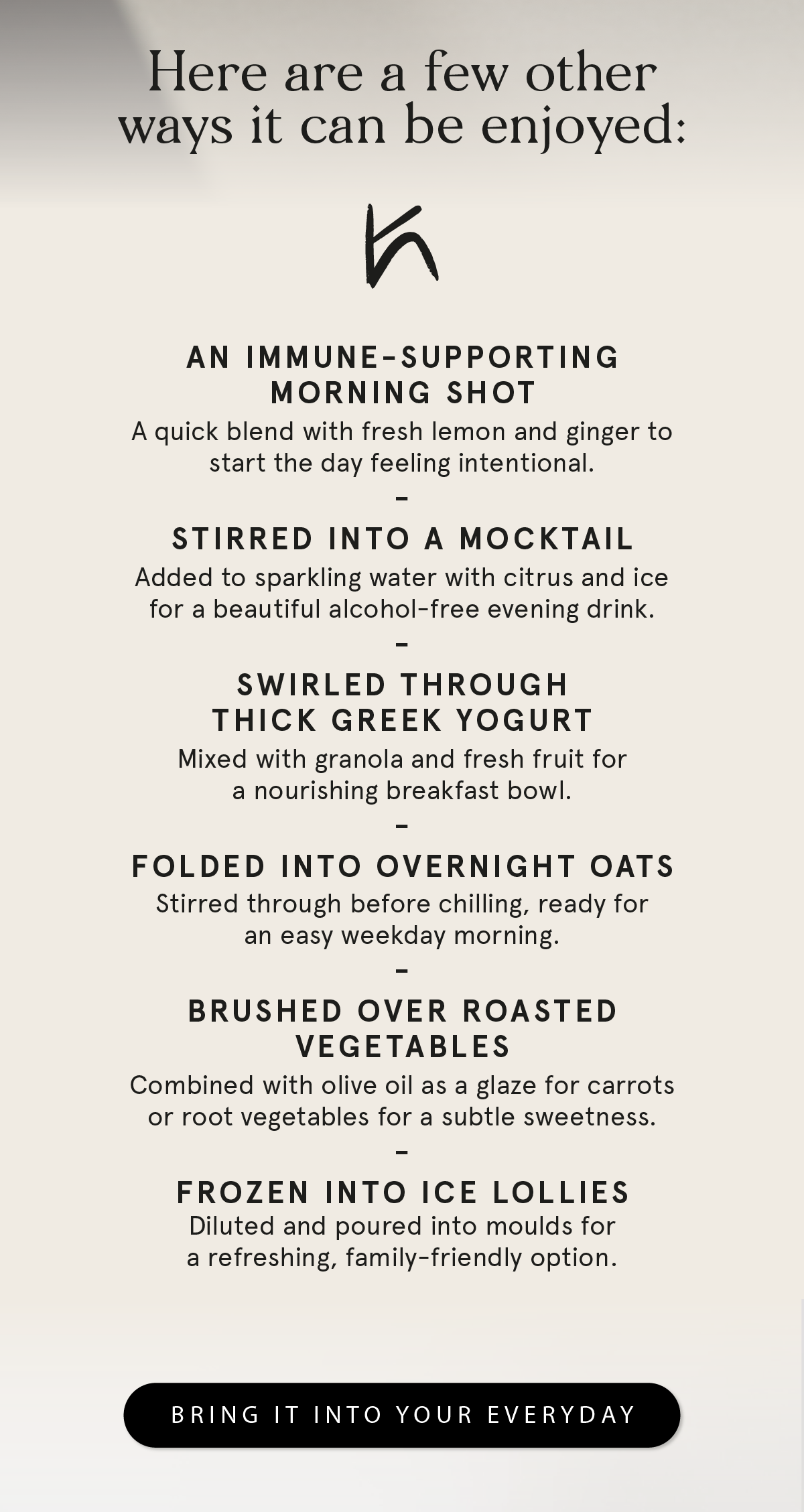The many ways to enjoy Elderberry Elixir