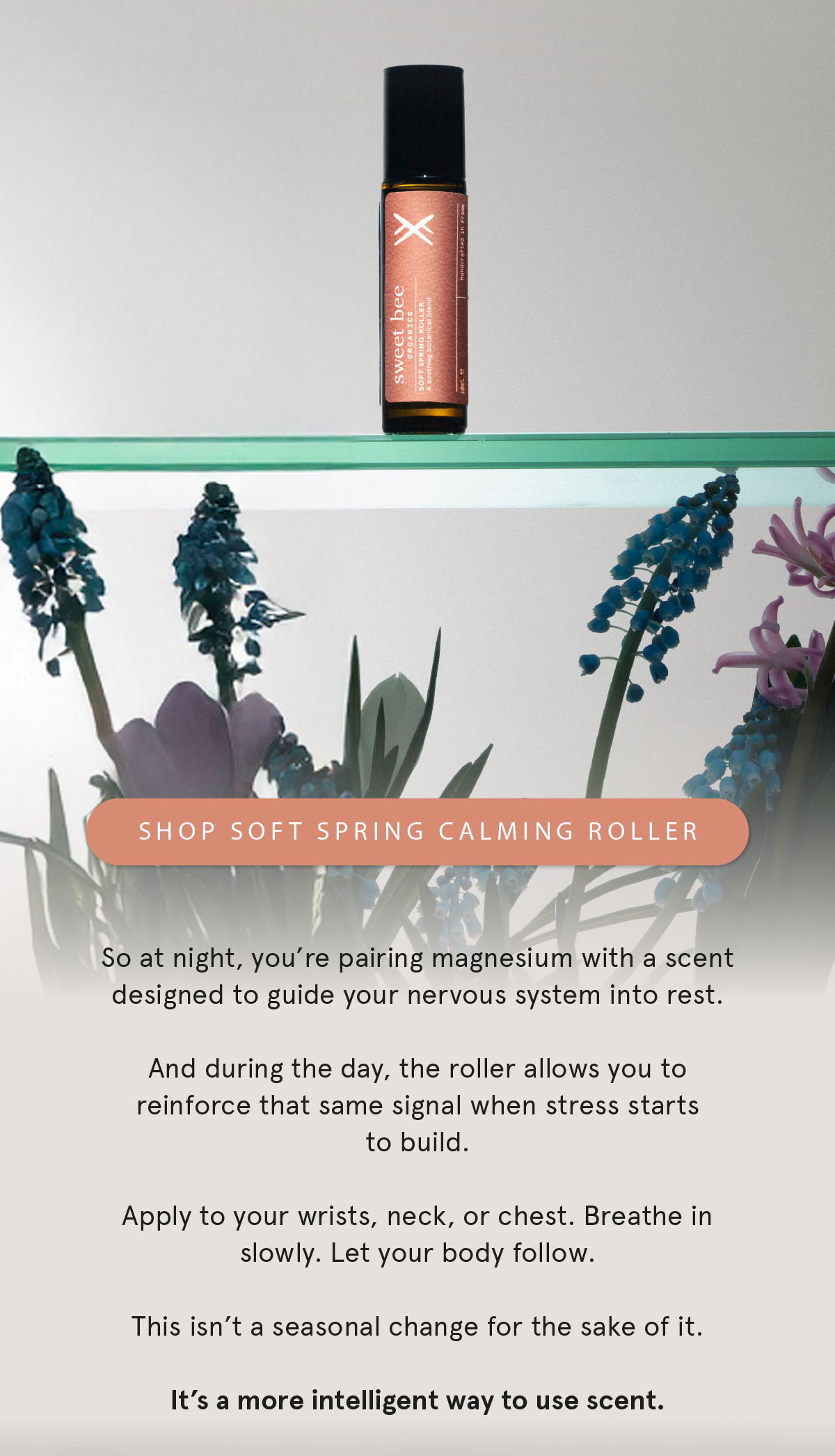 The scent of calm, all day long