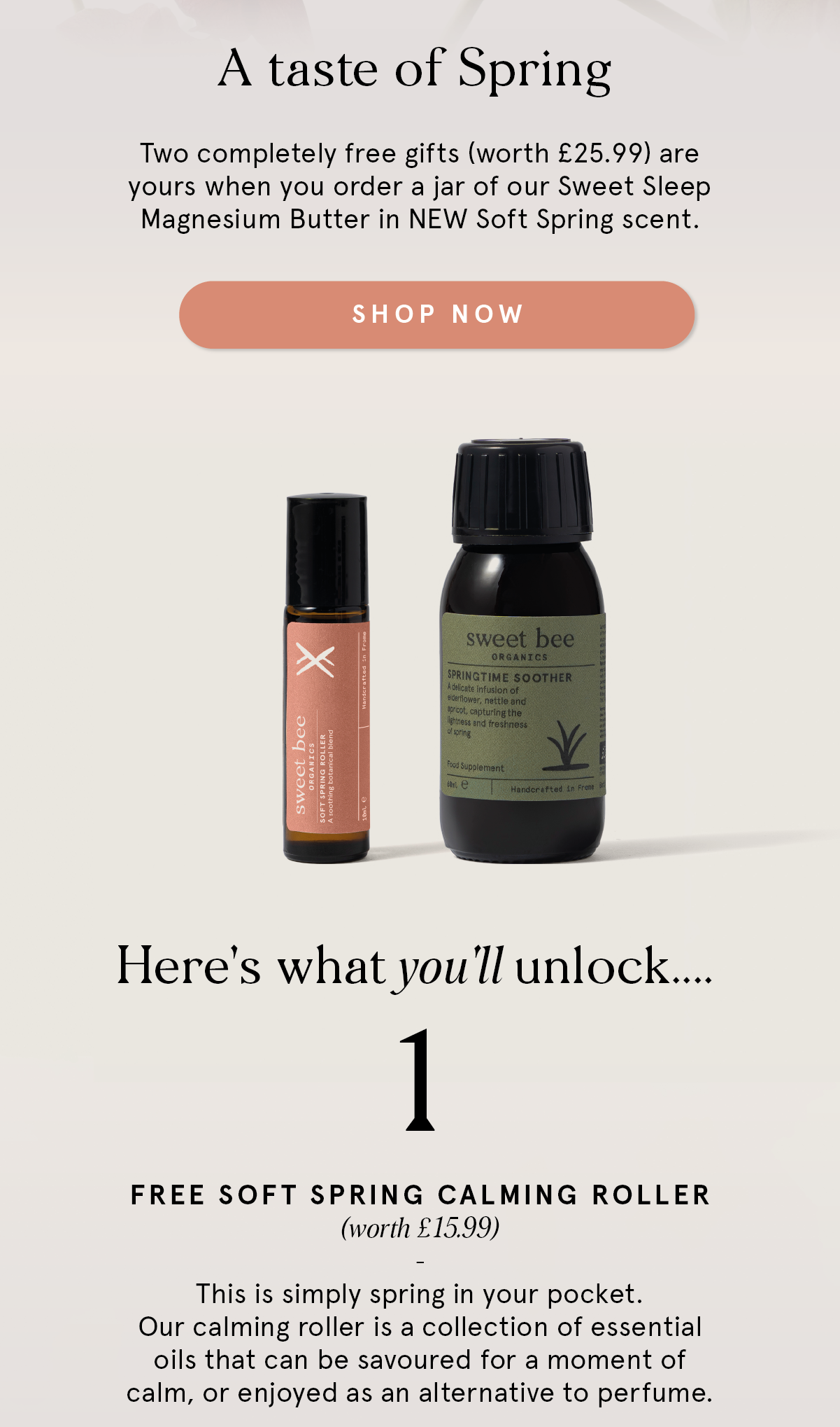 Springtime in your pocket