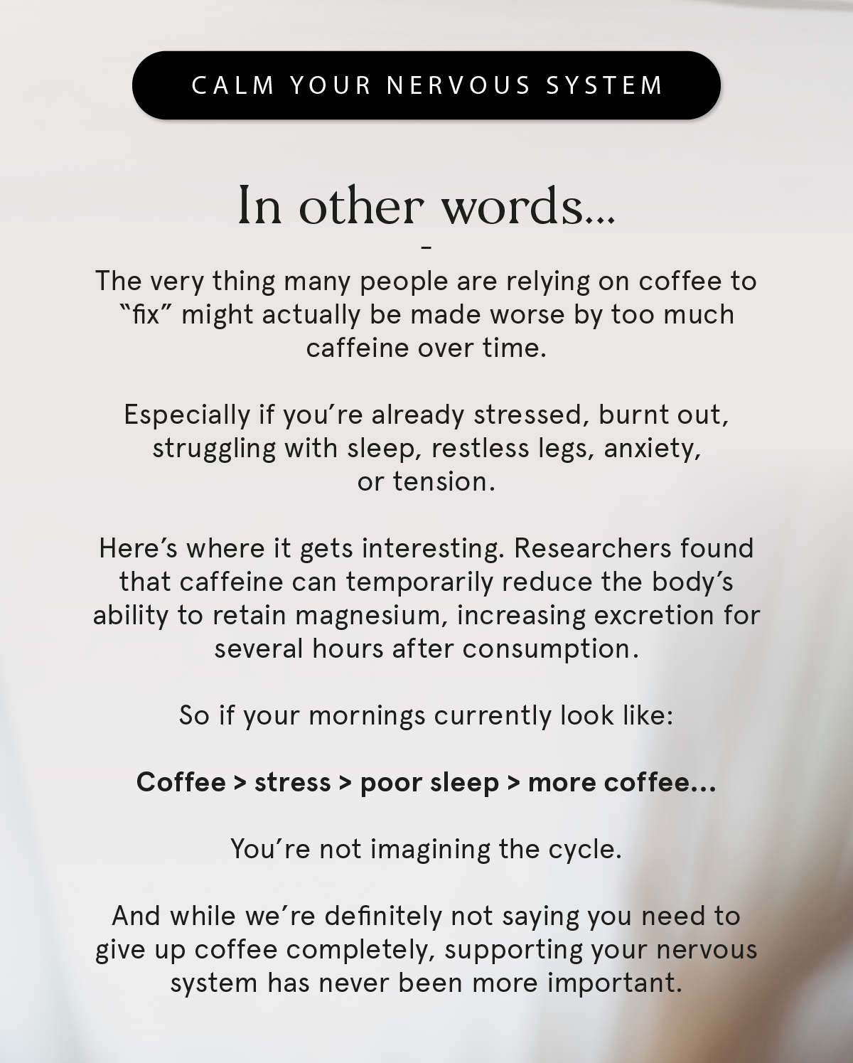 Struggling to switch off at night?