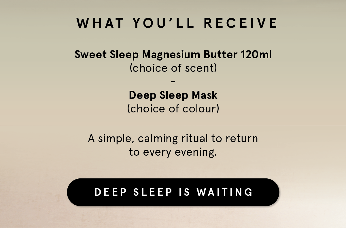 Gift yourself sleep this year