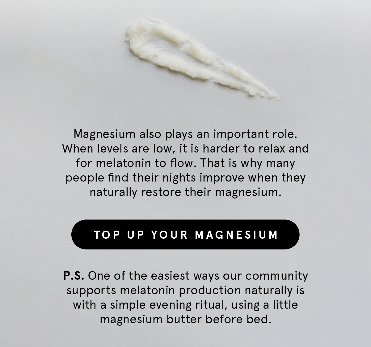 The forgotten nighttime hormone
