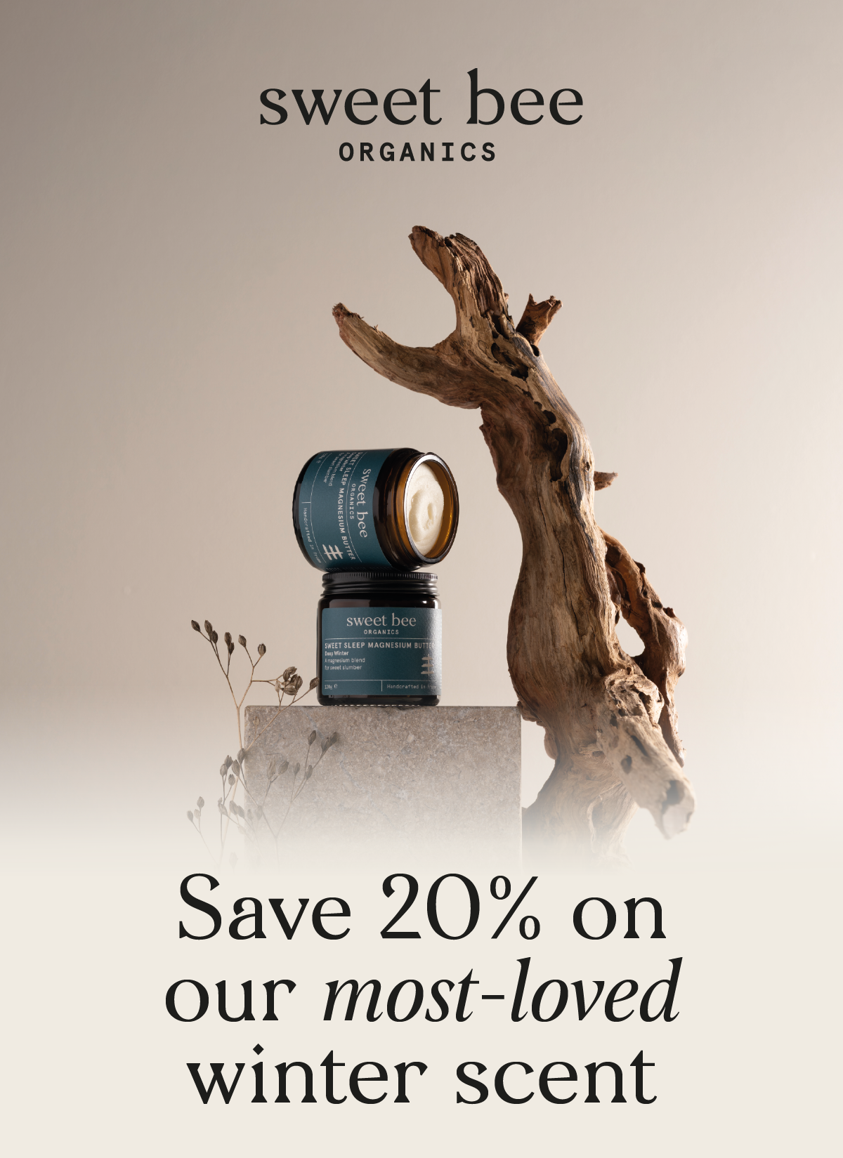 Save 20% on our most-loved winter scent