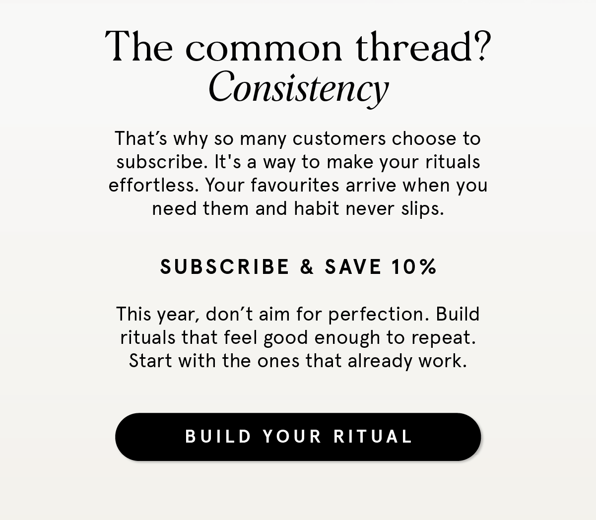 New Year, New Rituals